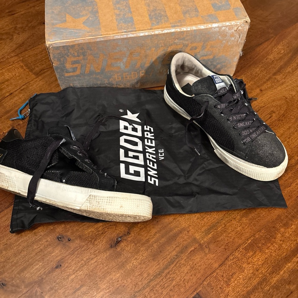 Golden Goose Black May Sneakers size 35
